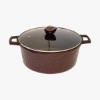 تصویر  قابلمه گرانیت نالینو سایز 28 مدل alenso