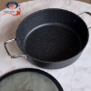 تصویر  تابه دو دسته دور سیلیکون kzp کالکشن آلما سایز ۲۸