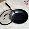 تصویر  تابه تکدسته دور سیلیکون مشکی kzp کالکشن آلما لاکچری سایز ۲۴