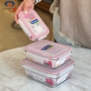 تصویر  سرویس ۳ عددی مستطیل کلاسیک گلس لاک مدل gl135