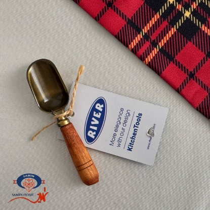 تصویر  پیمانه دسته چوبی ریور