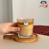 تصویر  لیوان شیشه‌ای شیار‌دار ۳۱۵ سی‌سی لیمون