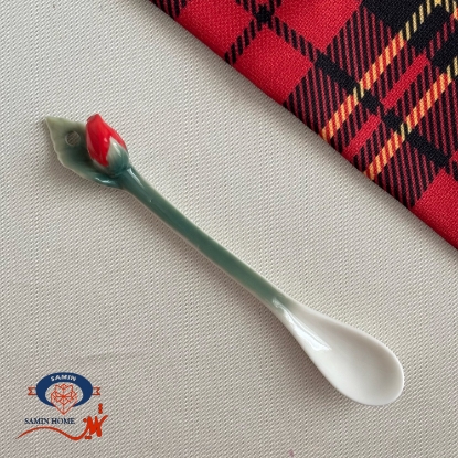 تصویر  قاشق رز قرمز Fromone