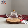 تصویر  قوری زعفران پیرکس یونیک مدل خطی