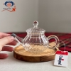 تصویر  قوری زعفران پیرکس یونیک مدل خطی